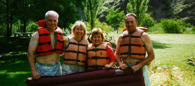 All set to plunge in the rapids
