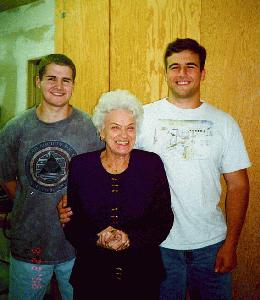 Elsie with Jason and Justin