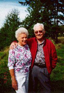 Elsie with Mel Biddle