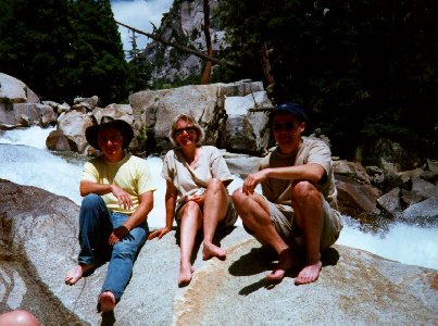 The top of Mist Falls