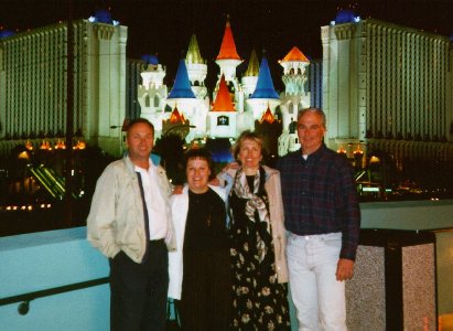 Night time in Vegas