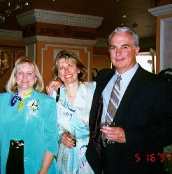 Lynnette, Elna, and Ray at Kelly's reception